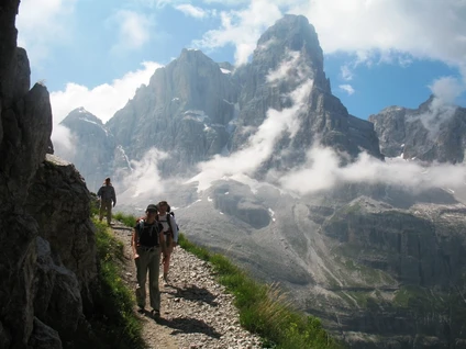 A day in the mountains for young explorers in the Brenta Dolomites 1